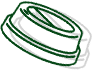 Plastic cupdeksels