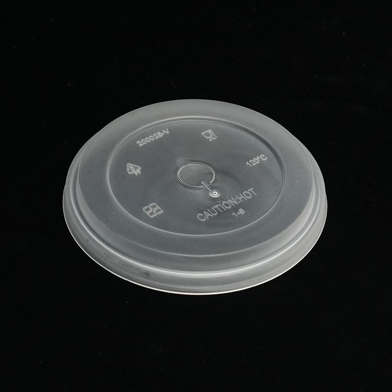Huisdier plastic plat beker deksel