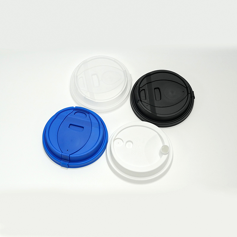 Gepatenteerd uit één stuk lekbestendig plastic beker deksel